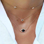 Bohemia Moon Star Multilayer Necklace Bohemia Moon Star Multilayer Necklace