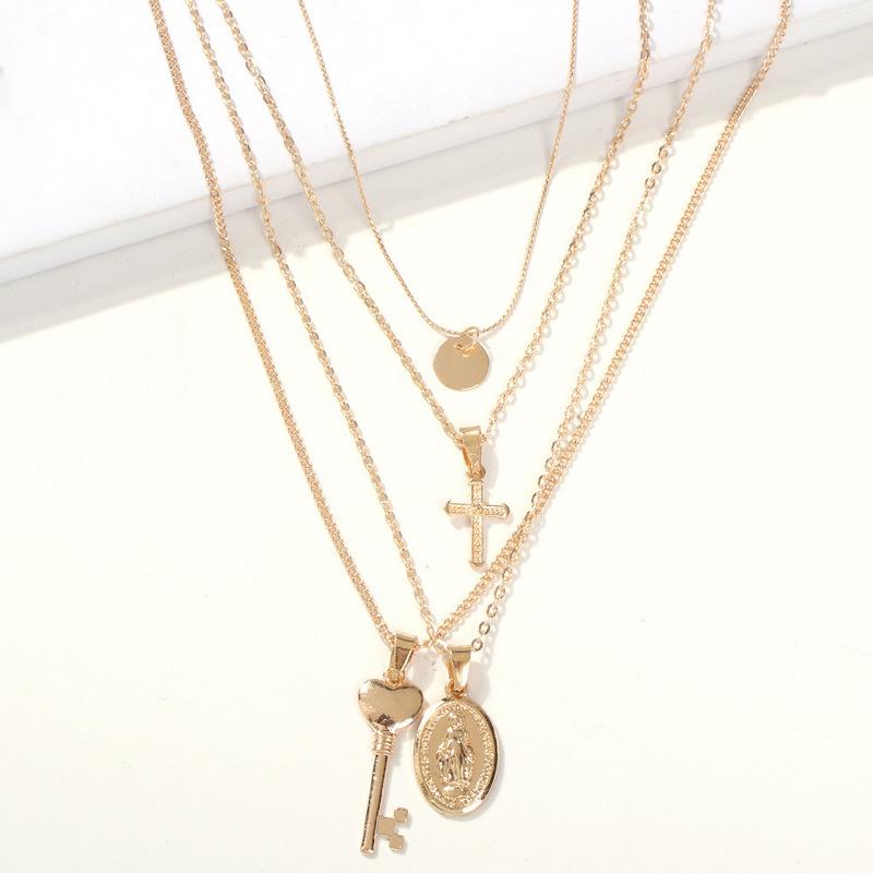 Bohemia Moon Star Multilayer Necklace Bohemia Moon Star Multilayer Necklace