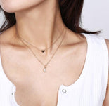 Bohemia Moon Star Multilayer Necklace Bohemia Moon Star Multilayer Necklace