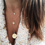 Bohemia Moon Star Multilayer Necklace Bohemia Moon Star Multilayer Necklace