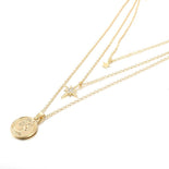 Bohemia Moon Star Multilayer Necklace