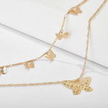 Bohemia Moon Star Multilayer Necklace