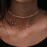 Bohemia Moon Star Multilayer Necklace