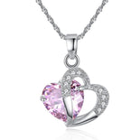 Heart Shaped Pendant With Necklace