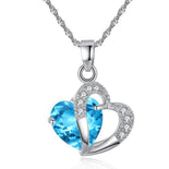 Heart Shaped Pendant With Necklace