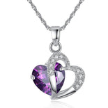 Heart Shaped Pendant With Necklace