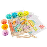 Montessori Clip Beads Puzzle