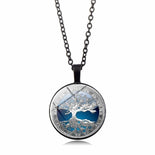 Tree of Life Crystal Pendant Necklace