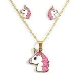 Unicorn Pendant With Necklace